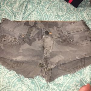 True religion shorts